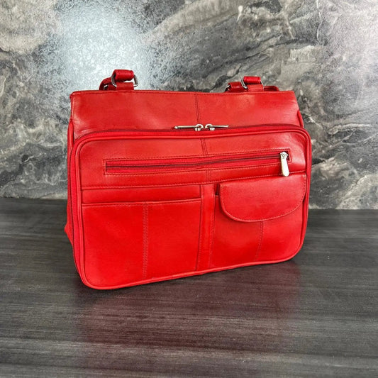 BOL 2 Handle Leather Bag - Velora Luxury Fashion