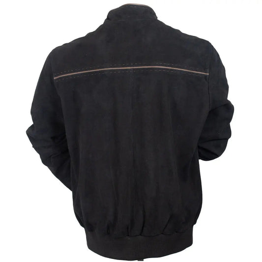 BOL Men's Enzo Goat Suede Leather Jacket - Velora Luxury Fashion