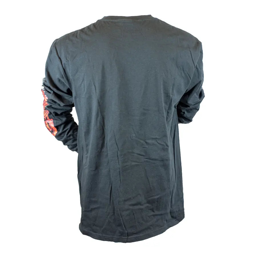 BOL Men's Flaming Bobber Motorcycle Long Sleeve Shirt - Velora Luxury Fashion