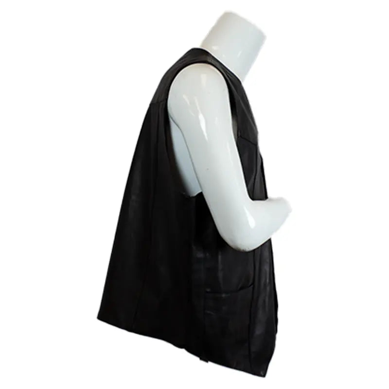 BOL Men's Sheepskin Fashion Leather Vest - Velora Luxury Fashion