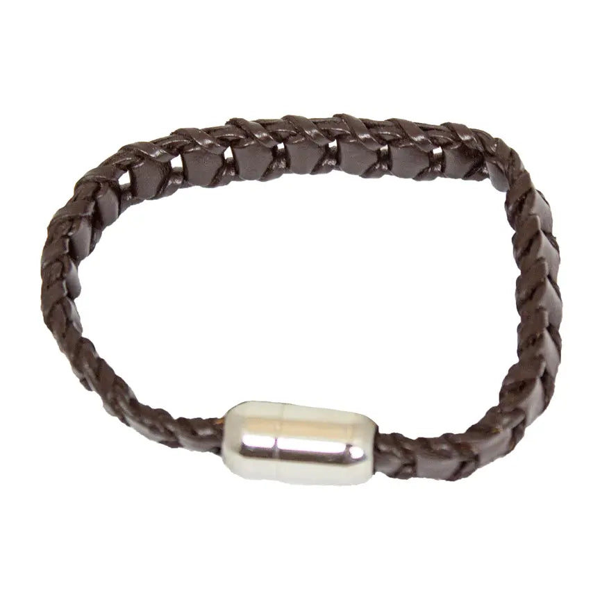 BOL Men's Leather Braided Bracelet Boutique of Leathers/Open Road
