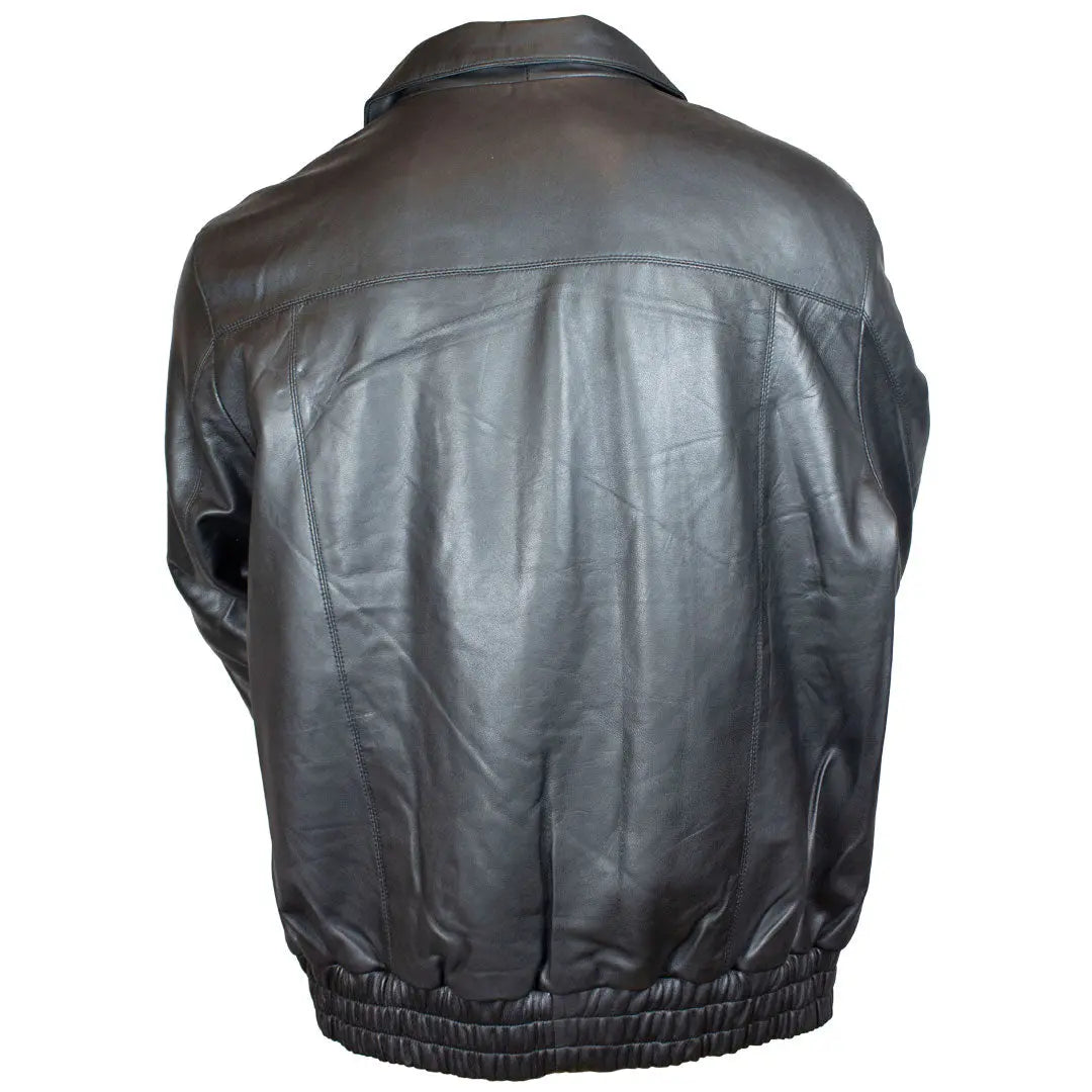 BOL Men's Ting Bomber Lambskin Leather Jacket Boutique of Leathers/Open Road