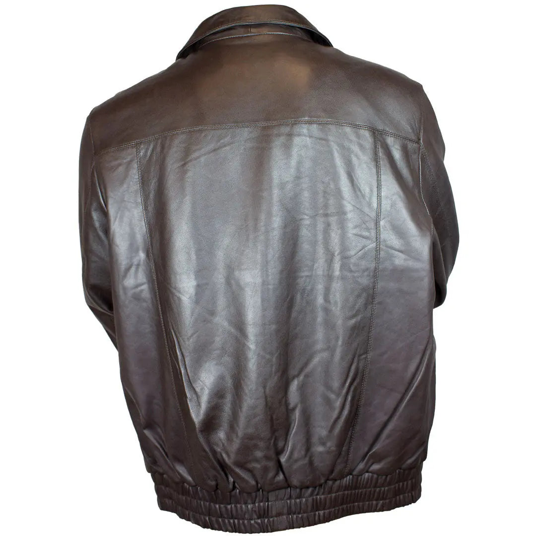 BOL Men's Ting Bomber Lambskin Leather Jacket Boutique of Leathers/Open Road