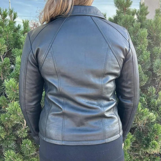 BOL Women's Grace Leather Jacket - Velora Luxury Fashion