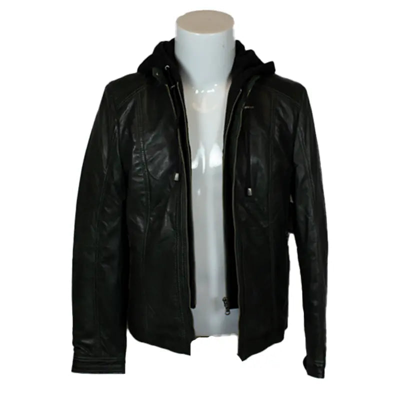 BOL Women's Detachable Hooded Leather Jacket Boutique of Leathers/Open Road