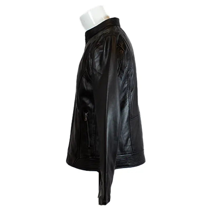 BOL Women's Waxed Sheep Leather Jacket Boutique of Leathers/Open Road