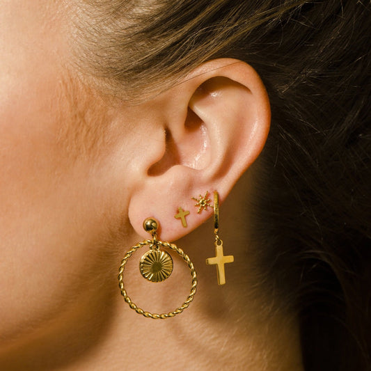 BROOKLYN Hoop Earrings - Velora Luxury Fashion