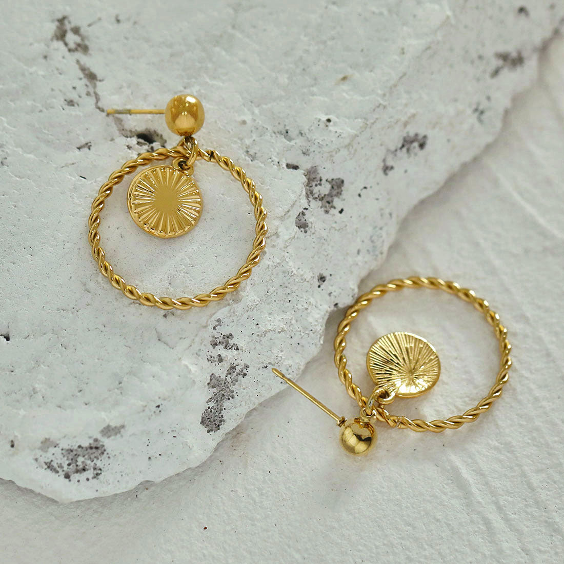 BROOKLYN Hoop Earrings - Velora Luxury Fashion