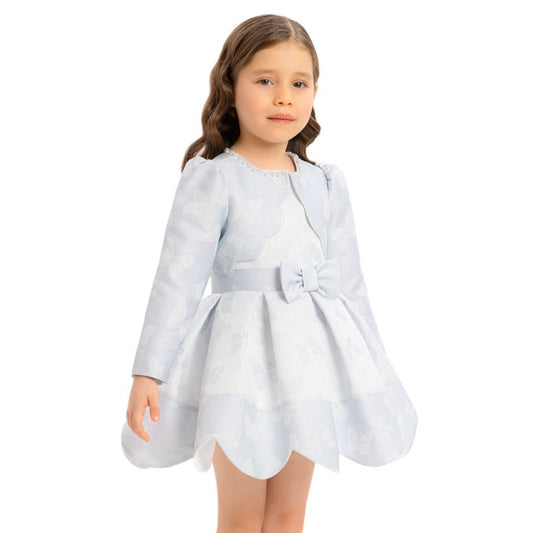 Baby Blue Princess Dress - Velora Luxury Fashion