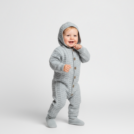 Baby Hood Newborn Overall Set - Velora Luxury Fashion