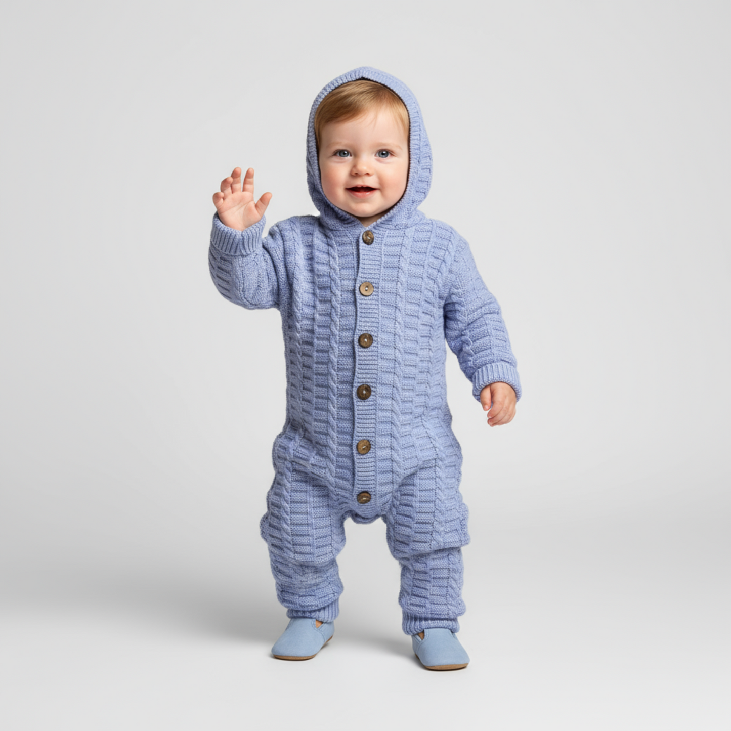 Baby Hood Newborn Overall Set - Velora Luxury Fashion