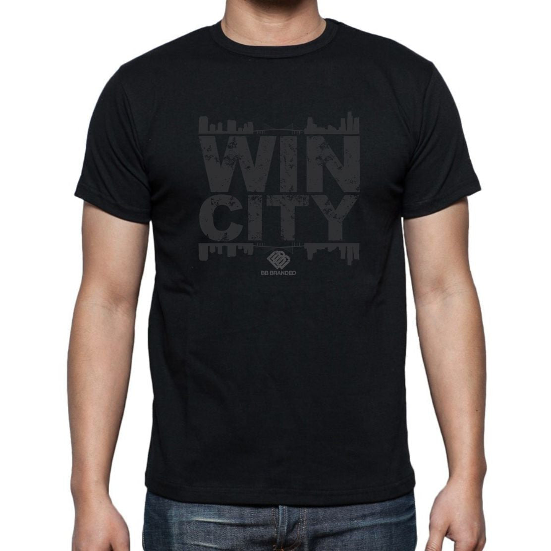 WIN CITY BLACK OUT TEE - Velora