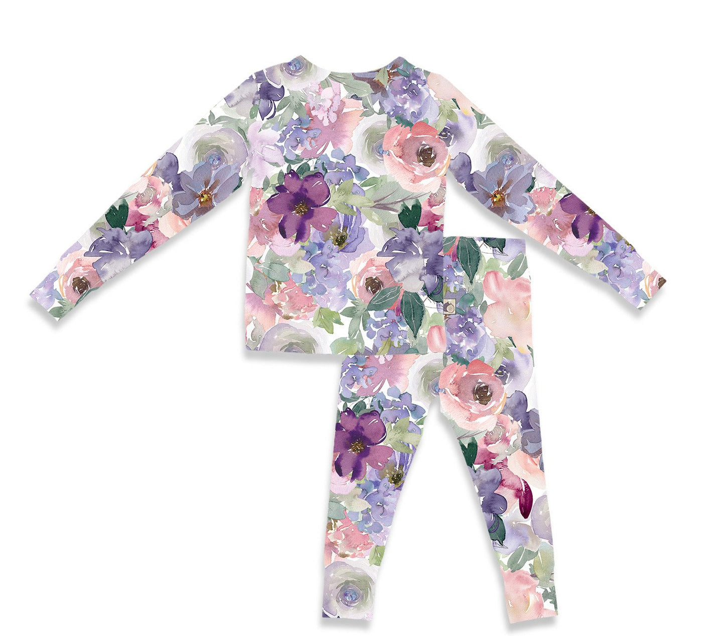 Blooming Lilacs Bamboo PJ set - Velora Luxury Fashion