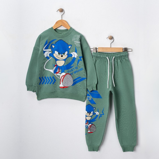 Blue Flash Casual Jogger Set - Velora Luxury Fashion