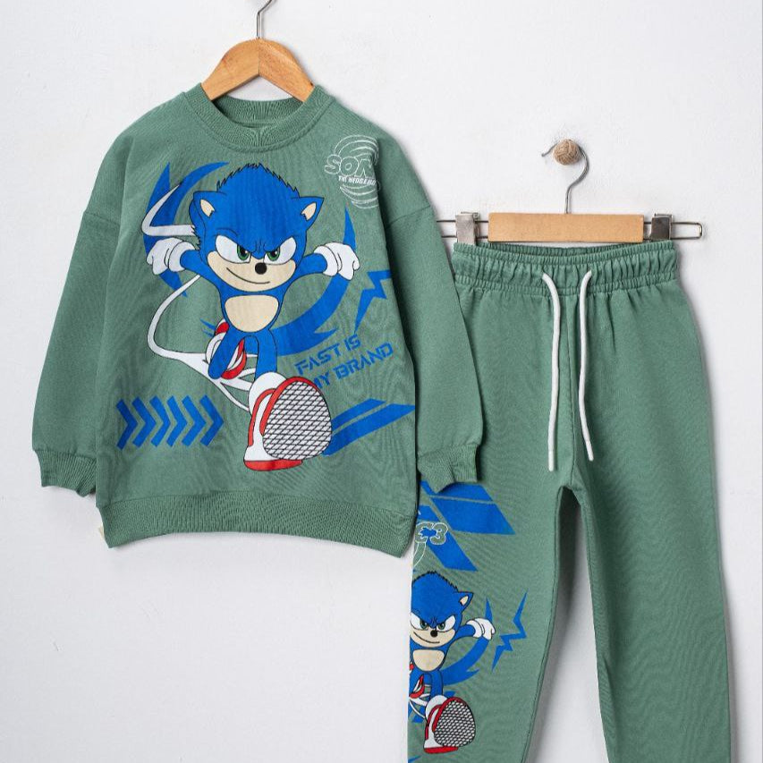 Blue Flash Casual Jogger Set - Velora Luxury Fashion