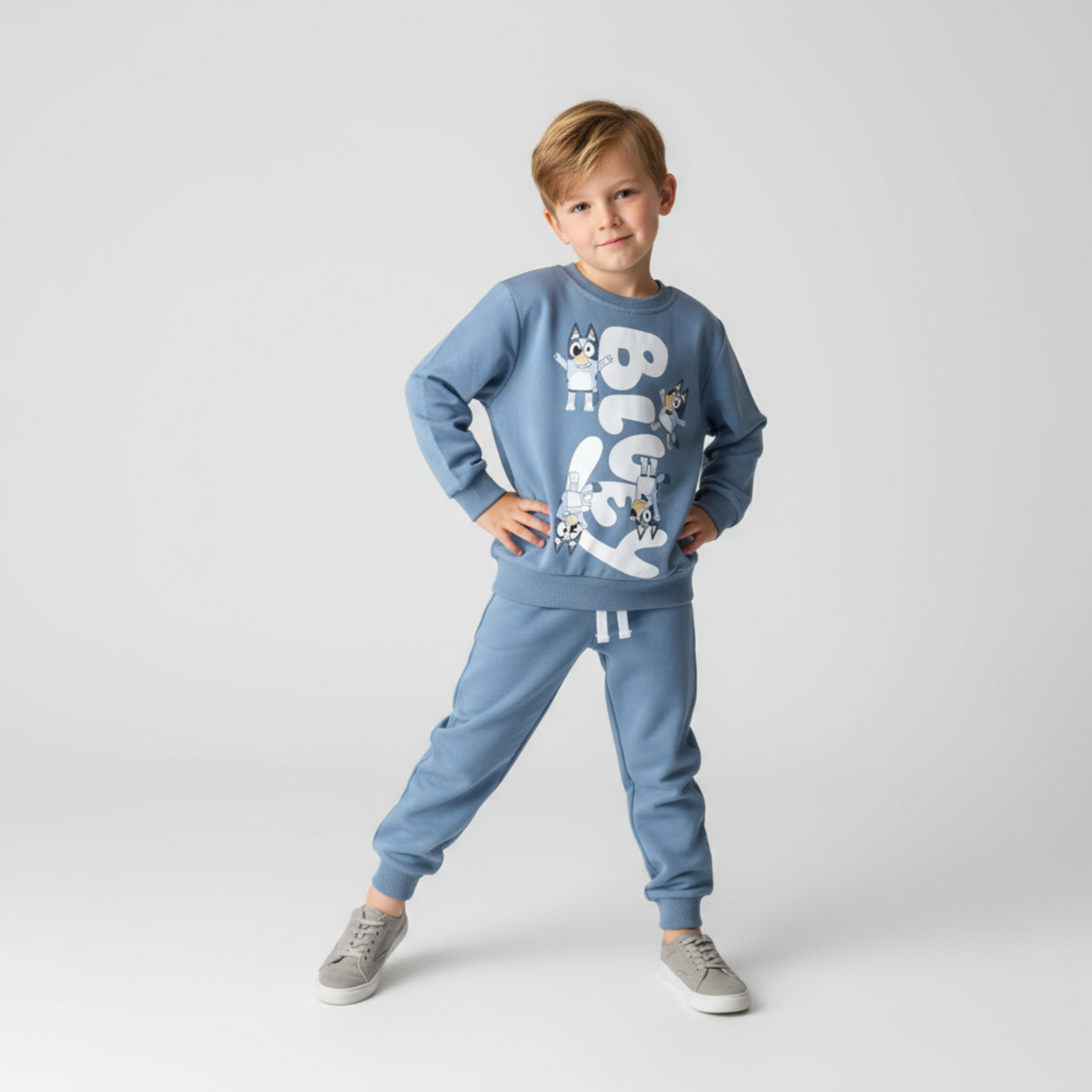 Bluey Boys Joggers Set - Velora Luxury Fashion