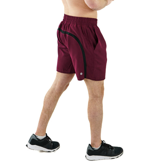 Unlimited Shorts Burgundy (7.5") - Velora