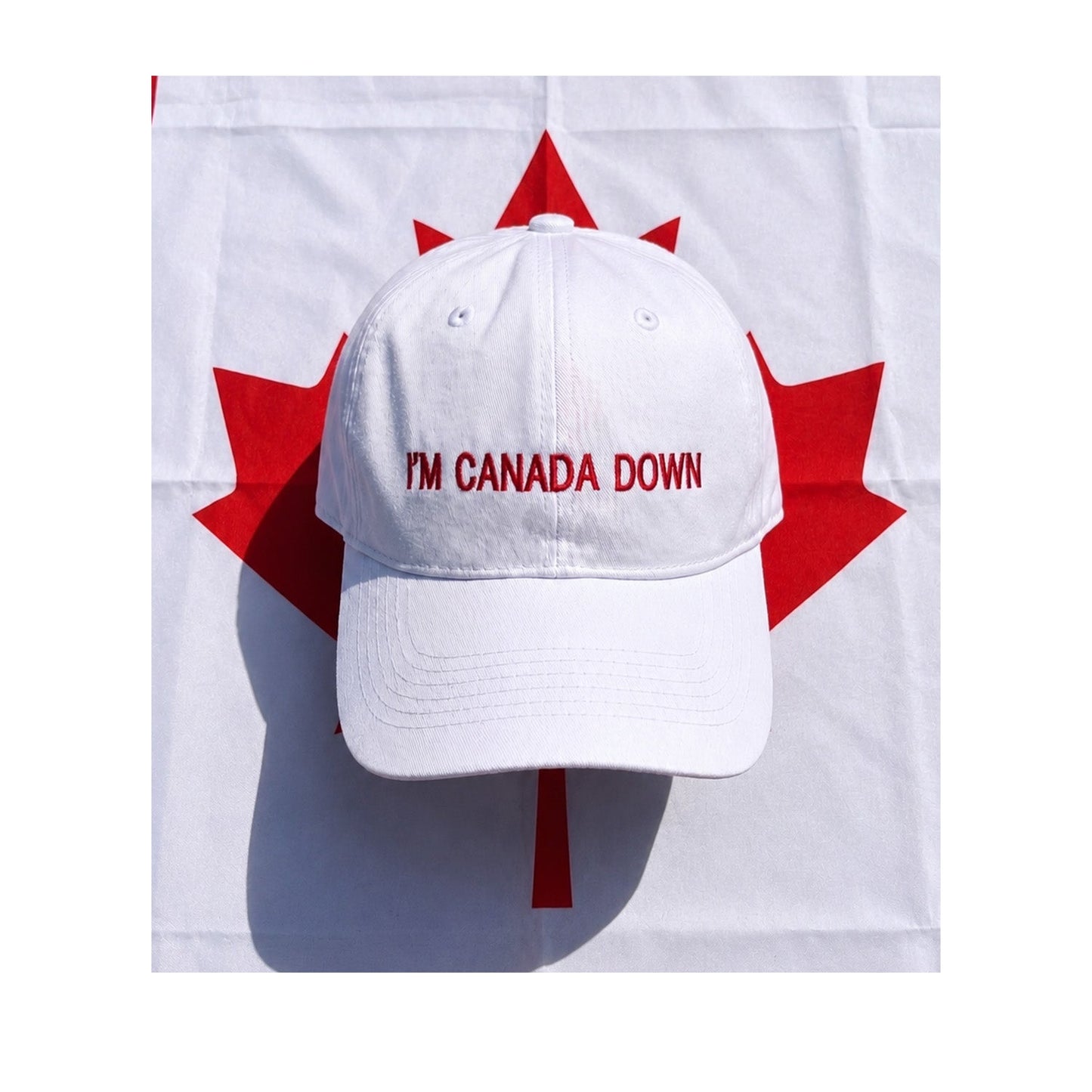 Floof Unisex Canada Down Cap in White