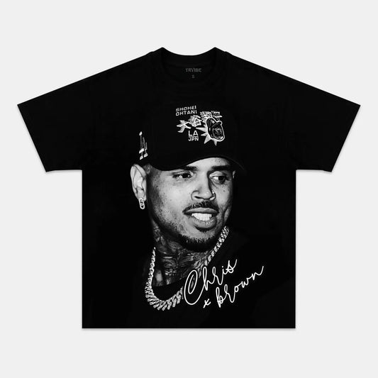 Chris Brown: Music Icon Tee V10 - Velora