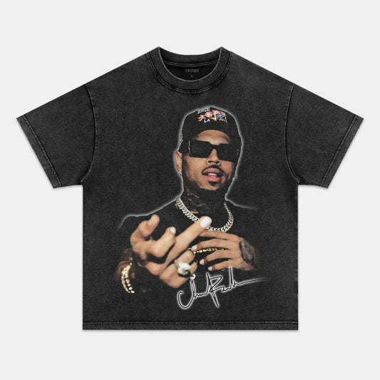 Chris Brown: Music Icon Tee V12 - Velora