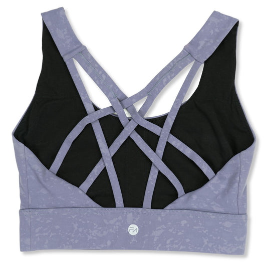 Carbon Sports Bra Lilac (V2) - Velora