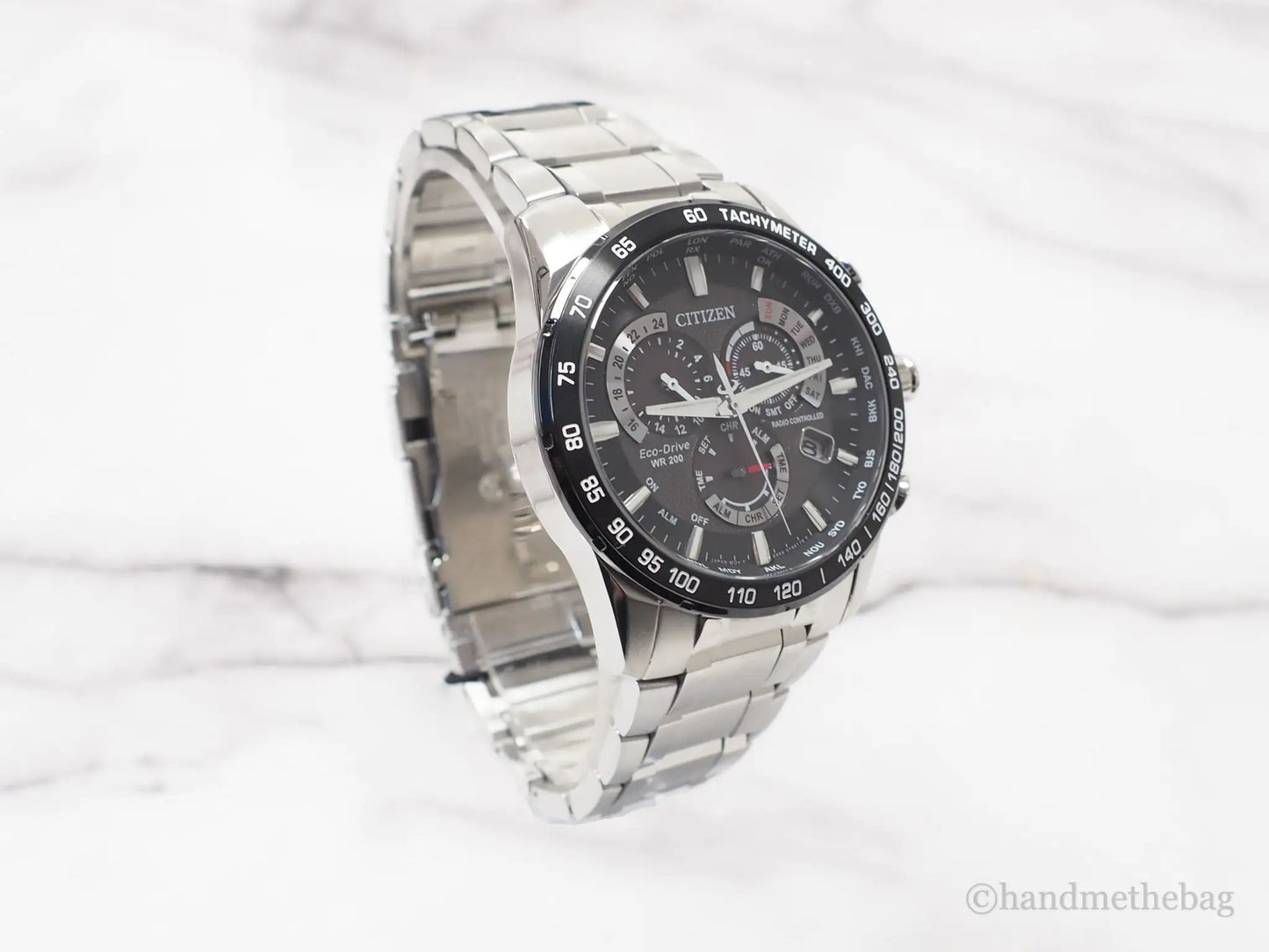 Citizen (CB5898-59E) Weekender Eco-Drive Chronograph Stainless Steel Watch - Velora Luxury Fashion