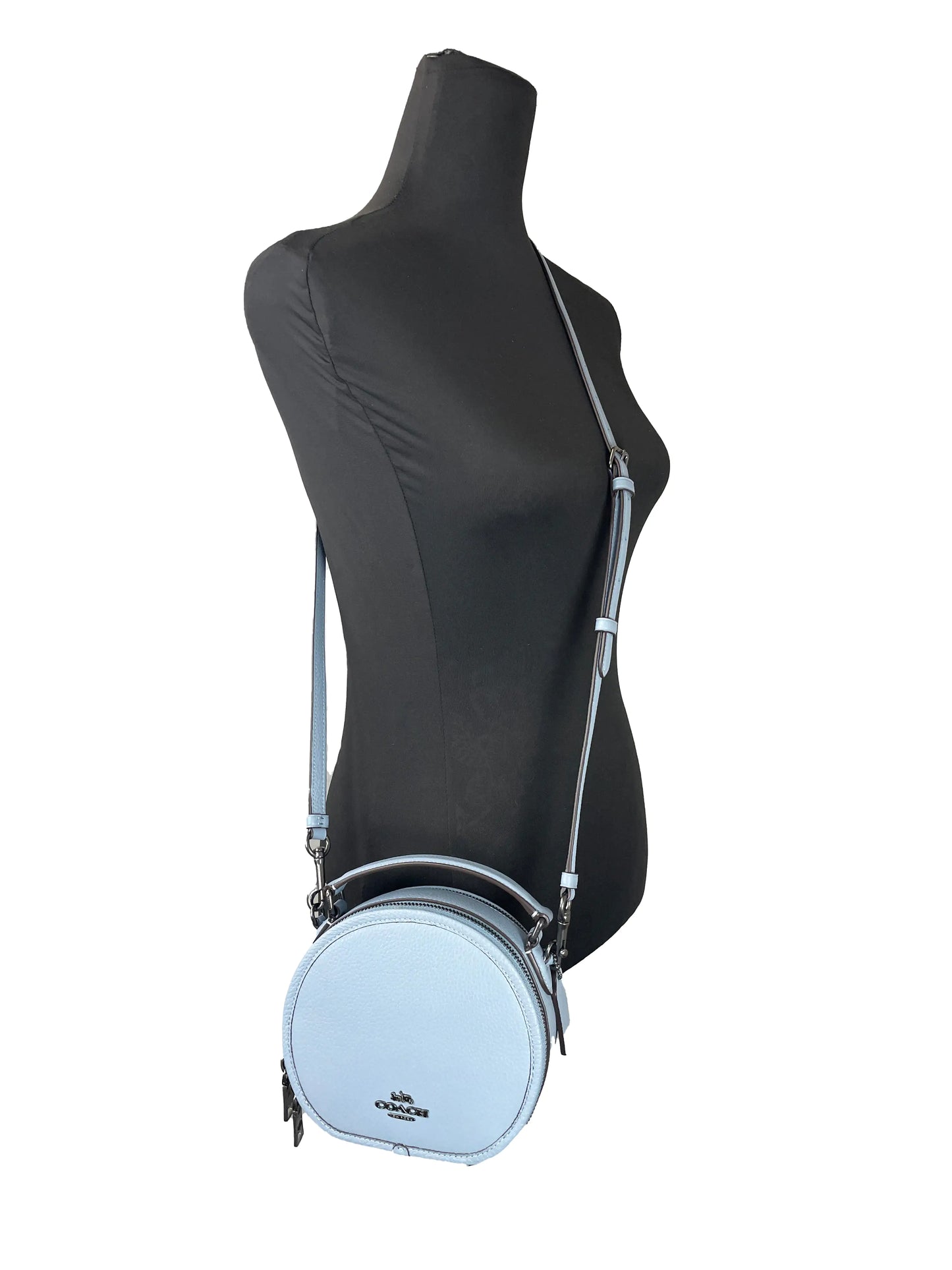 Coach Pebble Leather Canteen Purse - Velora Luxury Fashion