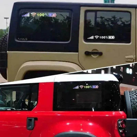 Decorative Accessories Decals Cars Windshield Stickers WiFi Signal - Velora