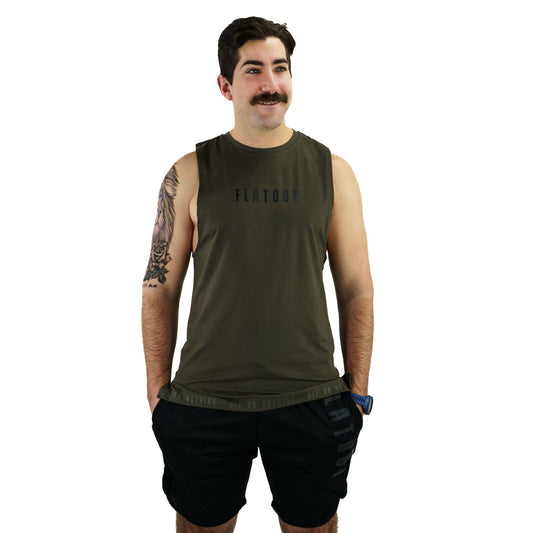 Distinct Tank Olive - Velora