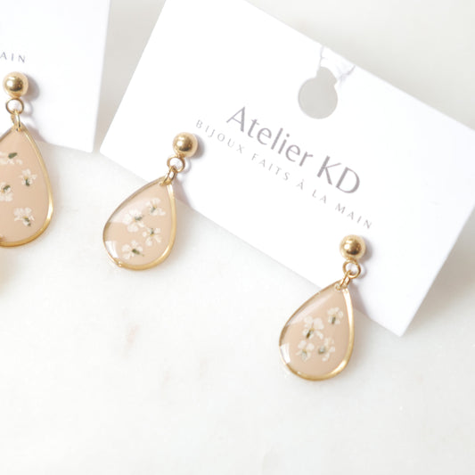 Boucles d'oreilles - goute 12mm - Edition spΓ©ciale automne 2025 - Velora