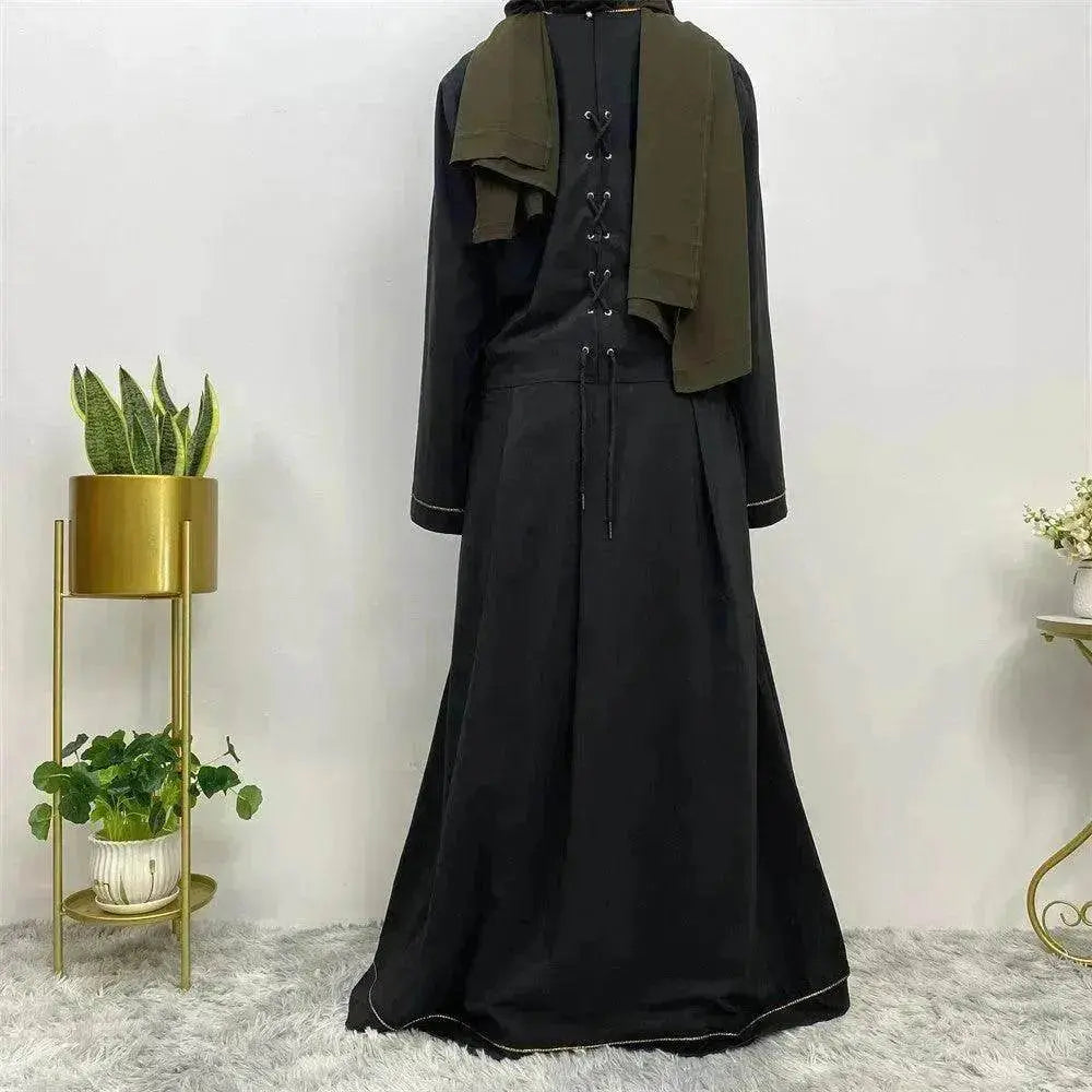 European And American Large Size Arab Dress