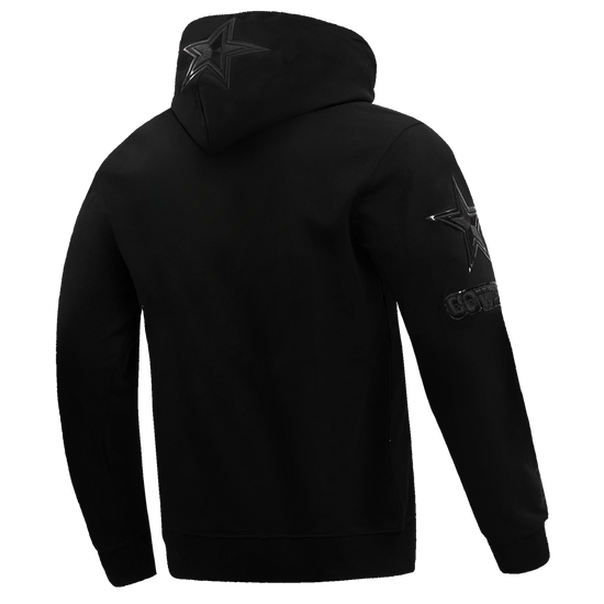 Dallas Cowboys Triple Black DK PO Hoodie - Velora