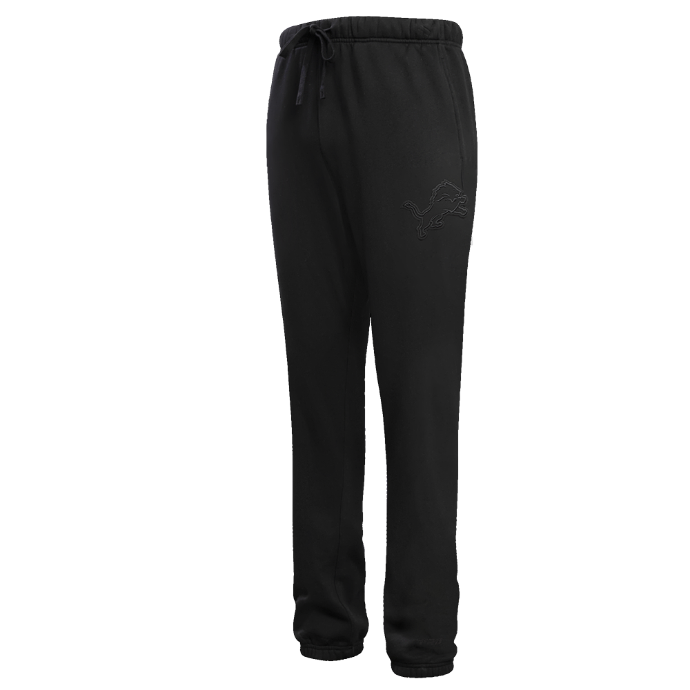NFL DETROIT LIONS NEUTRAL MEN'S SWEATPANT FDL445307-BLK - Velora