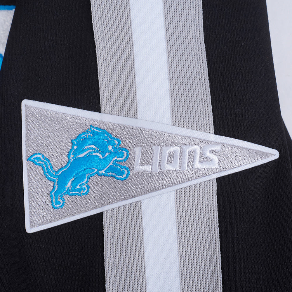 NFL DETROIT LIONS PRO GAME DAY MEN'S DBL KNIT JACKET FDL6411194-BSW - Velora
