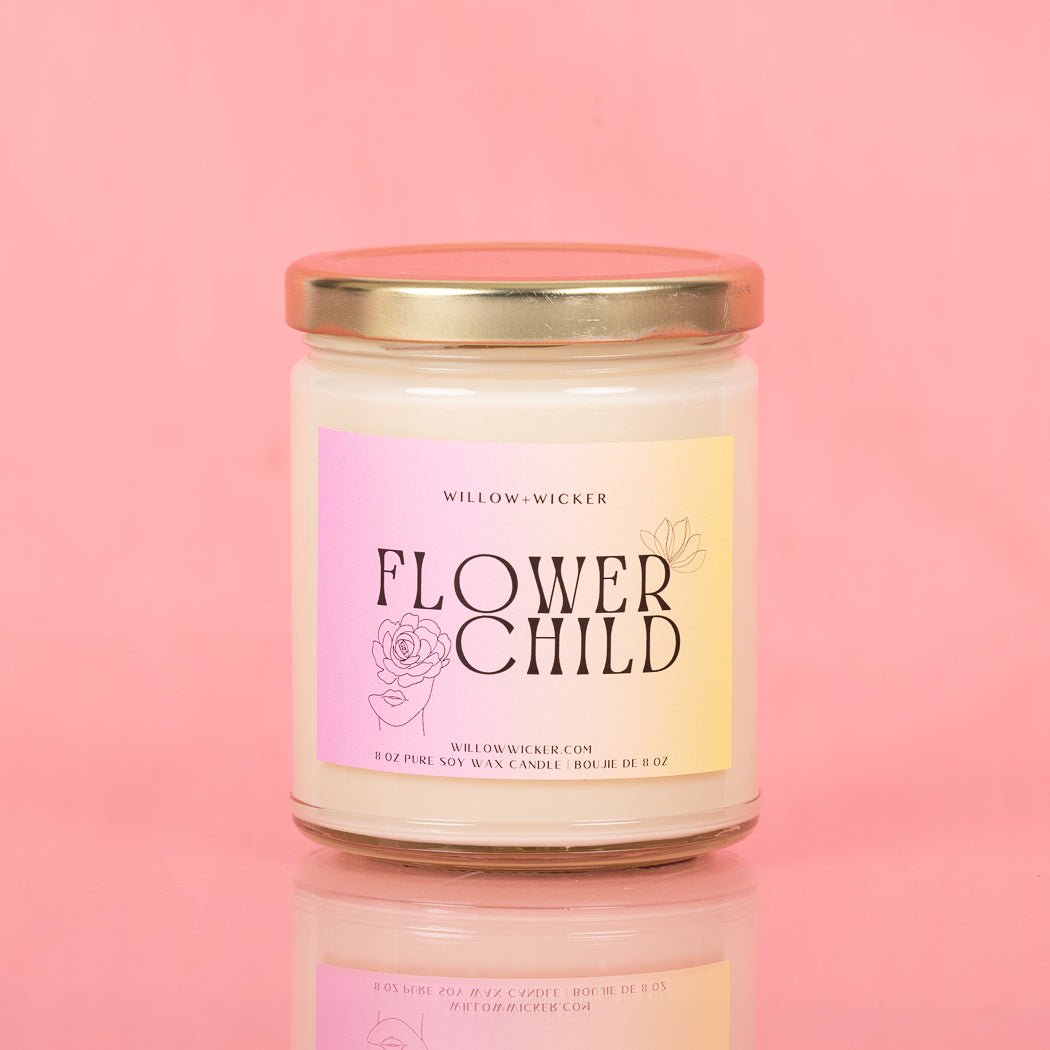 Flower Child Soy Wax Candle - Velora Luxury Fashion