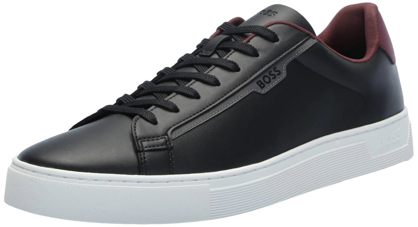 BOSS Rhys Cupsole Black Currant Sneaker 8