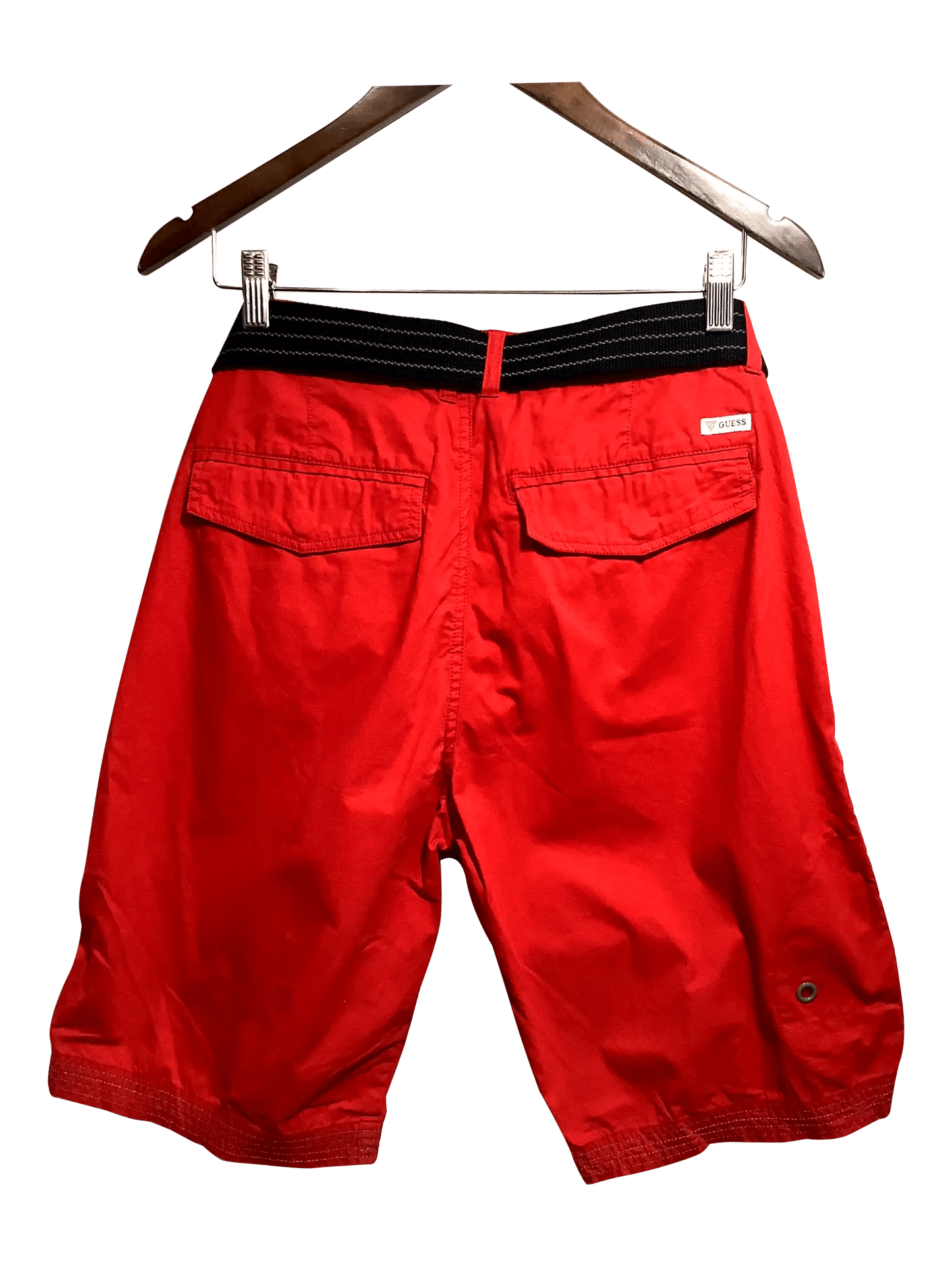 GUESS Regular fit Pant Shorts in Red - 34 - Velora