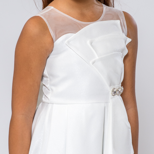 Gaia Glamour A-Line Dress - Velora Luxury Fashion