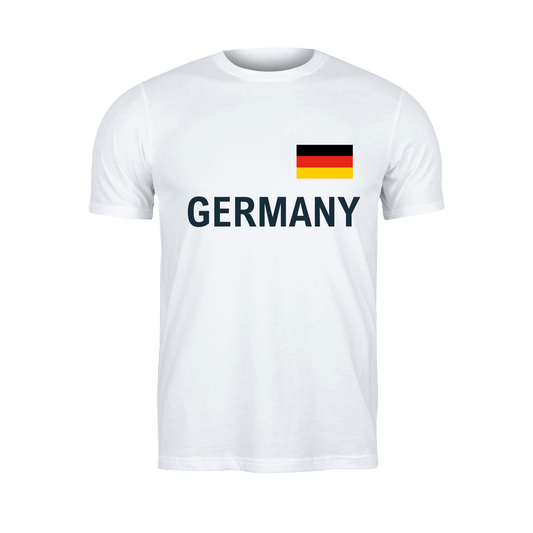 Germany World Football Fan Tee – White - Velora
