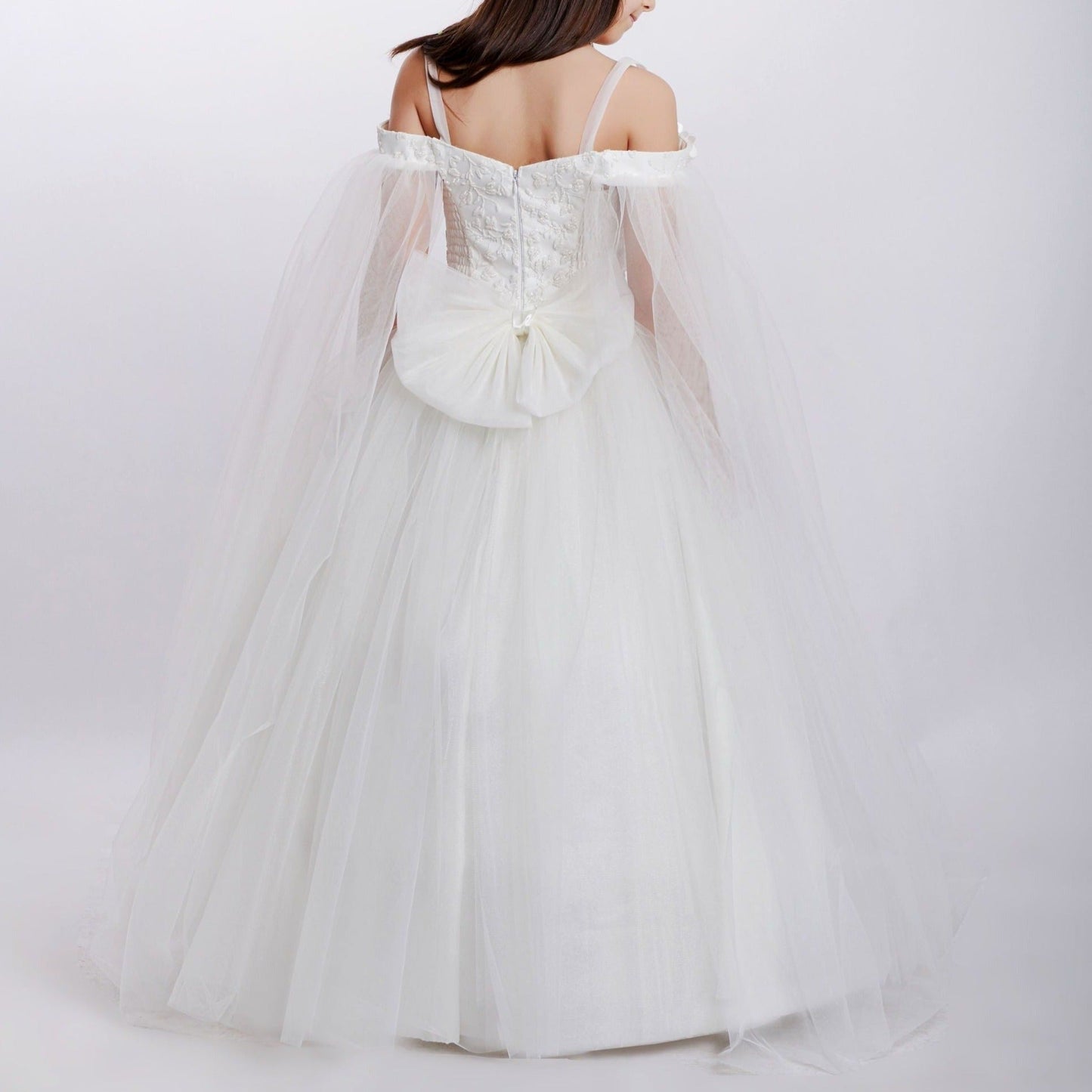 Graceful Garden Girls Formal Dress - Velora Luxury Fashion