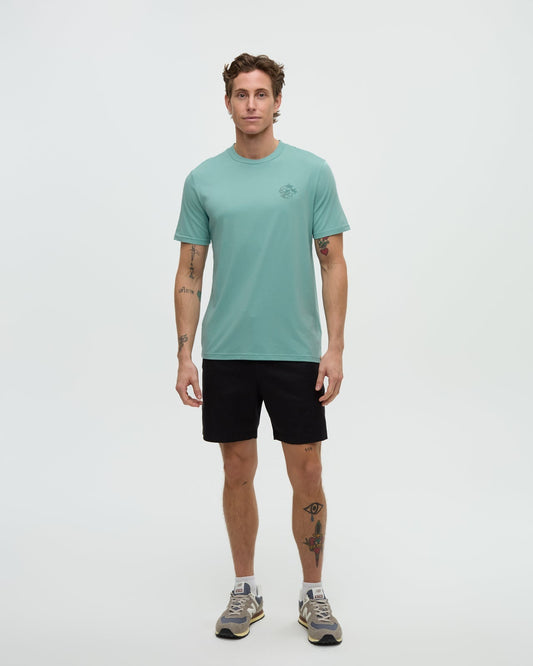 Haiti Palm Overlay T-Shirt