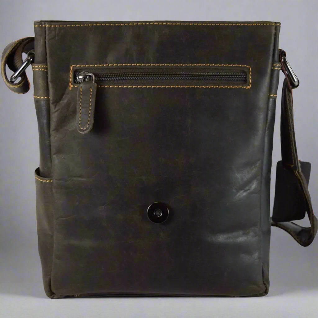 Greenwood Leather Henry Mini-Messenger Bag Boutique of Leathers/Open Road