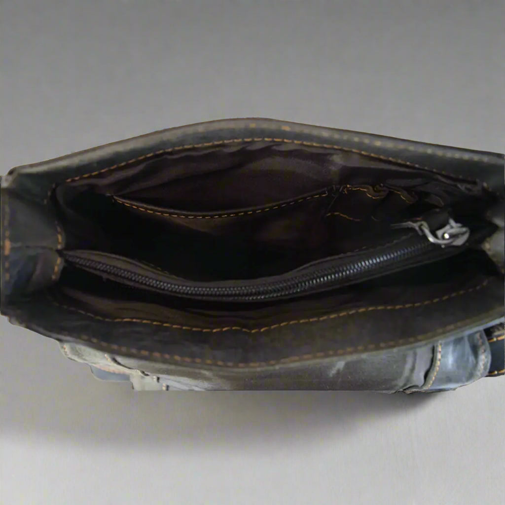 Greenwood Leather Henry Mini-Messenger Bag Boutique of Leathers/Open Road