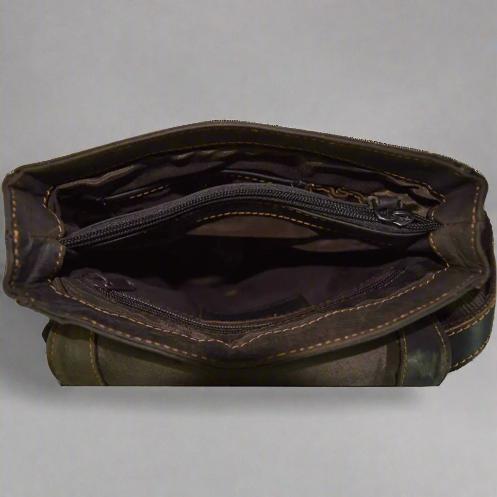 Greenwood Leather Henry Mini-Messenger Bag Boutique of Leathers/Open Road