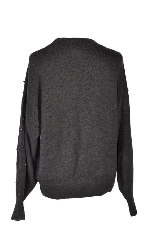 H&M Women Sweaters Regular fit in Gray - S - Velora Luxury Fashion