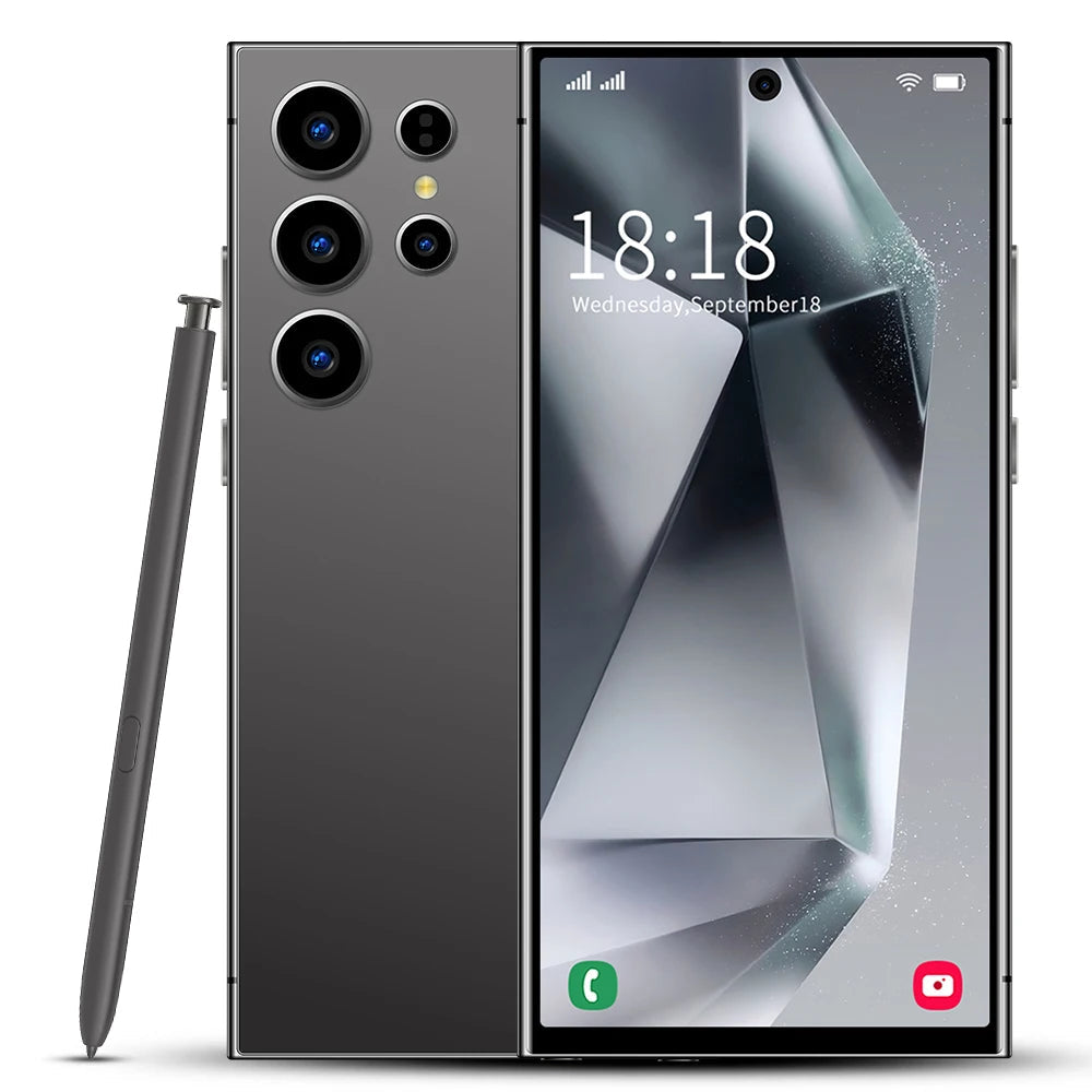 Hot Selling S24 Ultra 5G 7.3-Inch 2K HD Screen Smart Phone High Quality Sound with Stereo Speakers Original Ultra 5G Smartphones - Velora
