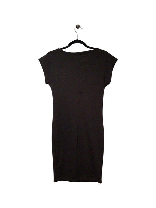 H&M Regular fit Midi Dress in Black - S - Velora
