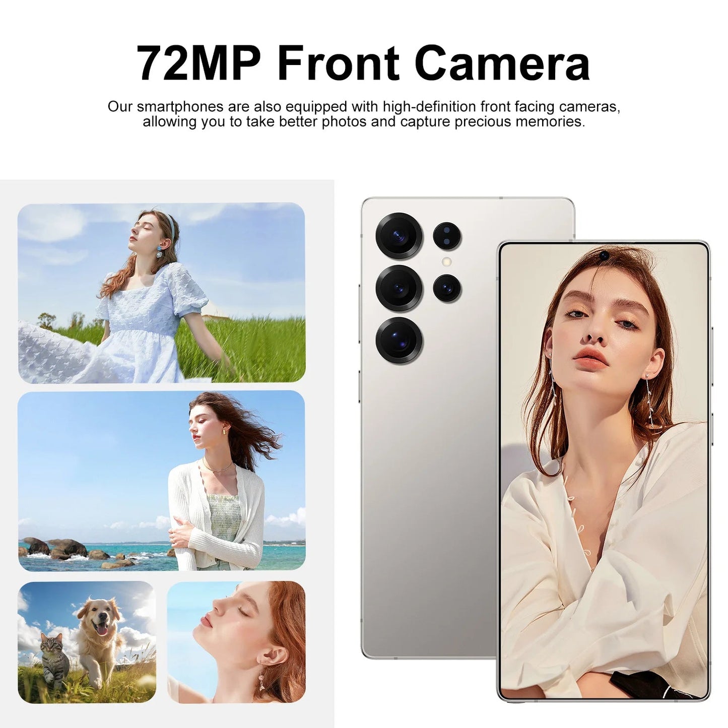 Original S25 Ultra Smartphones 16GB+1TB 4G LTE Dual 2SIM 7.3 Inch HD Screen 8000mAh Battery Global Mobile Phone Decacore CDMA - Velora