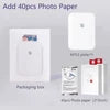 HPRT MT53 Portable Mini Photo Printer Cheap Pocket Travel Bluetooth Printer for Iphone Android Dropshipping Wholesale - Velora