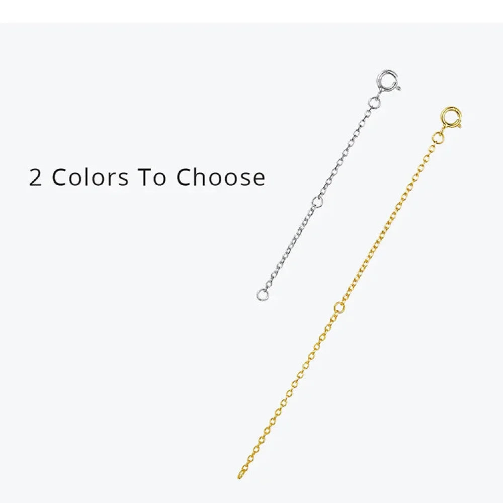 14K Gold Plated 925 Sterling Silver Necklace Extension Chains With Lobster Clasps For Diy Jewelry Making - Velora